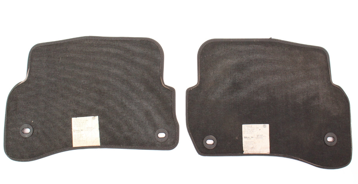 Rear Floor Mat Carpets 01-05 VW Passat B5.5 Charcoal ~ Genuine ~ 3B1 863 011 G