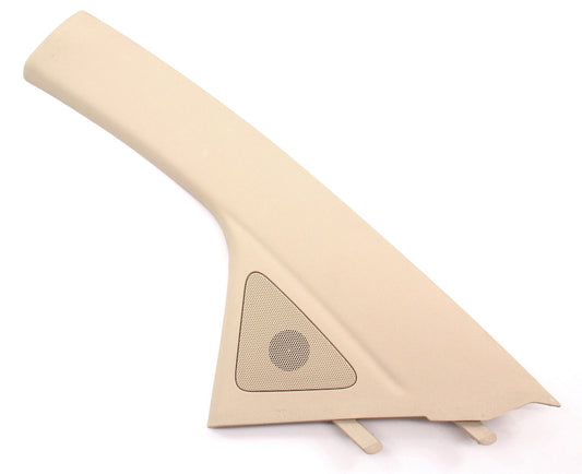 LH Interior A Pillar Trim Panel Cover 98-05 VW Beetle Beige - 1C0 867 233 E