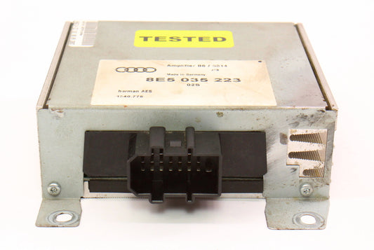 Amplifier Radio Speaker Amp 02-05 Audi A4 B6 - Genuine - 8E5 035 223