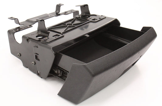 RH Under Seat Storage Cubby Drawer 02-05 Audi A4 B6 Compartment - DK Grey