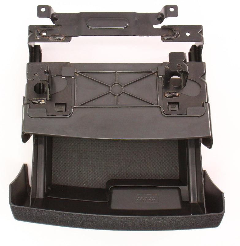 RH Under Seat Storage Cubby Drawer 02-05 Audi A4 B6 Compartment - DK Grey