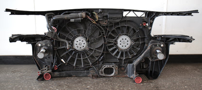 Loaded Radiator Condenser Core Support Nose Coolers Fans 02-05 Audi A4 B6 1.8T