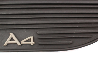 RH Front Rubber All Weather Monster Floor Mat 02-08 Audi A4 S4 B6 B7 - Genuine