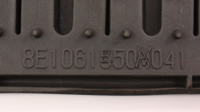 RH Front Rubber All Weather Monster Floor Mat 02-08 Audi A4 S4 B6 B7 - Genuine