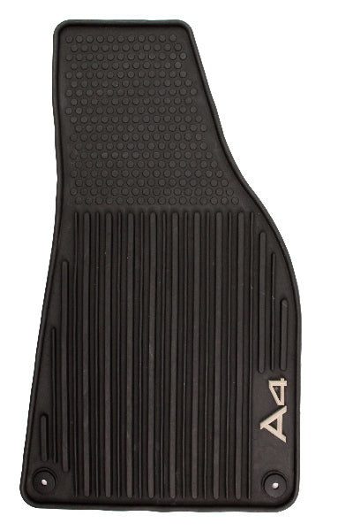 RH Front Rubber All Weather Monster Floor Mat 02-08 Audi A4 S4 B6 B7 - Genuine
