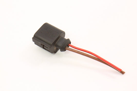 Washer Pump Plug Pigtail Connector Audi A6 C5 A4 B6 - Genuine - 1J0 973 722 A