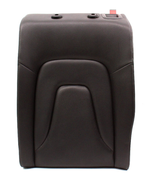 LH Rear Seat Back Rest & Latch 09-16 Audi A4 B8 Sedan - Leather - Genuine