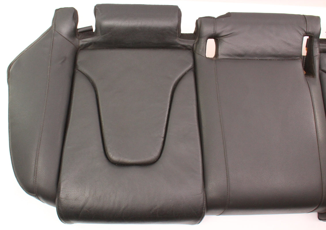 Rear Seat Cushion 09-16 Audi A4 B8 Sedan / Wagon Black Leather - Genuine