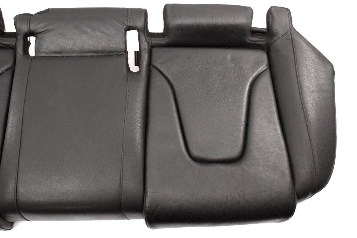 Rear Seat Cushion 09-16 Audi A4 B8 Sedan / Wagon Black Leather - Genuine