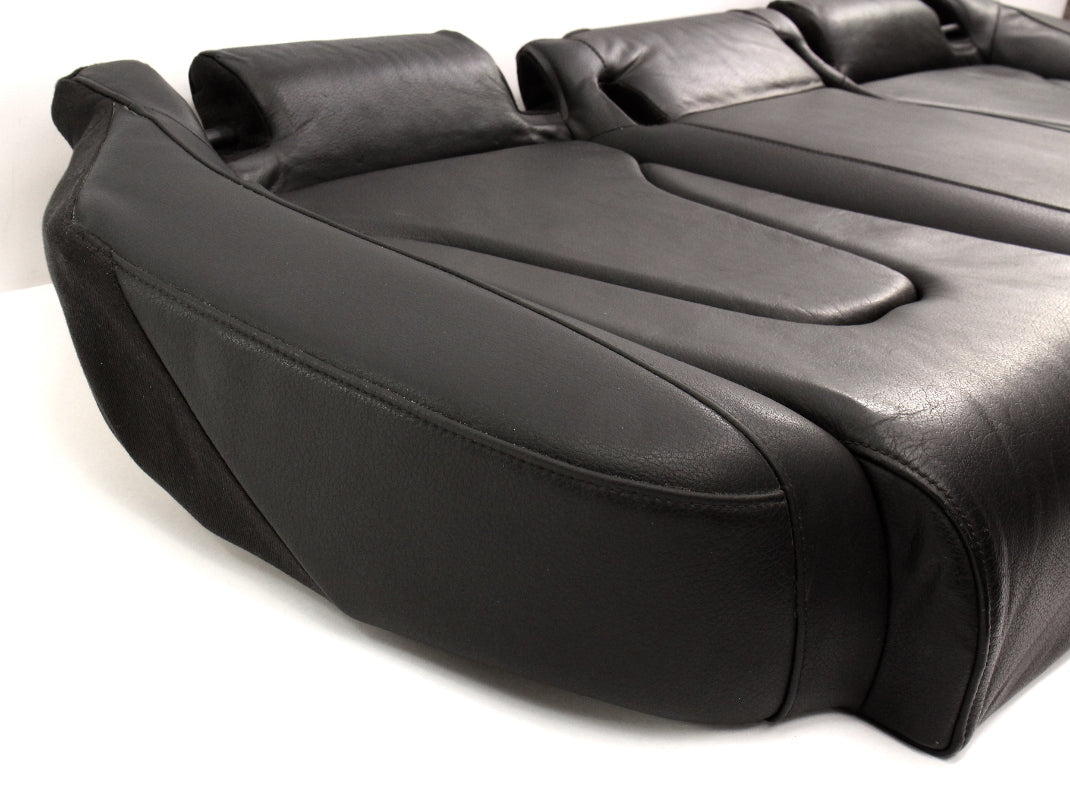 Rear Seat Cushion 09-16 Audi A4 B8 Sedan / Wagon Black Leather - Genuine