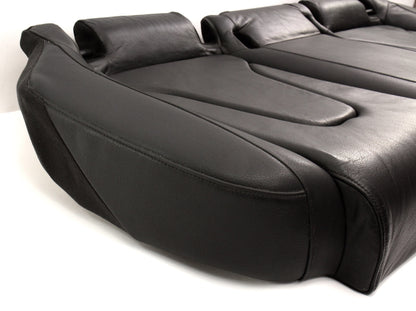 Rear Seat Cushion 09-16 Audi A4 B8 Sedan / Wagon Black Leather - Genuine