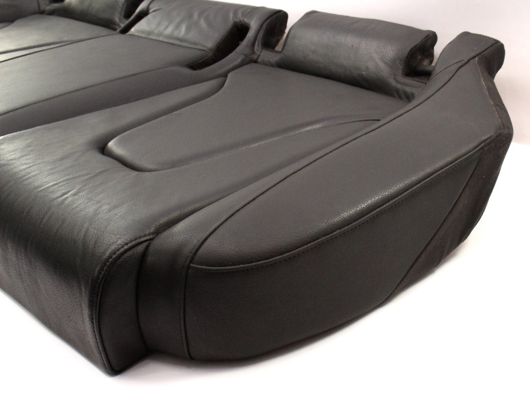 Rear Seat Cushion 09-16 Audi A4 B8 Sedan / Wagon Black Leather - Genuine