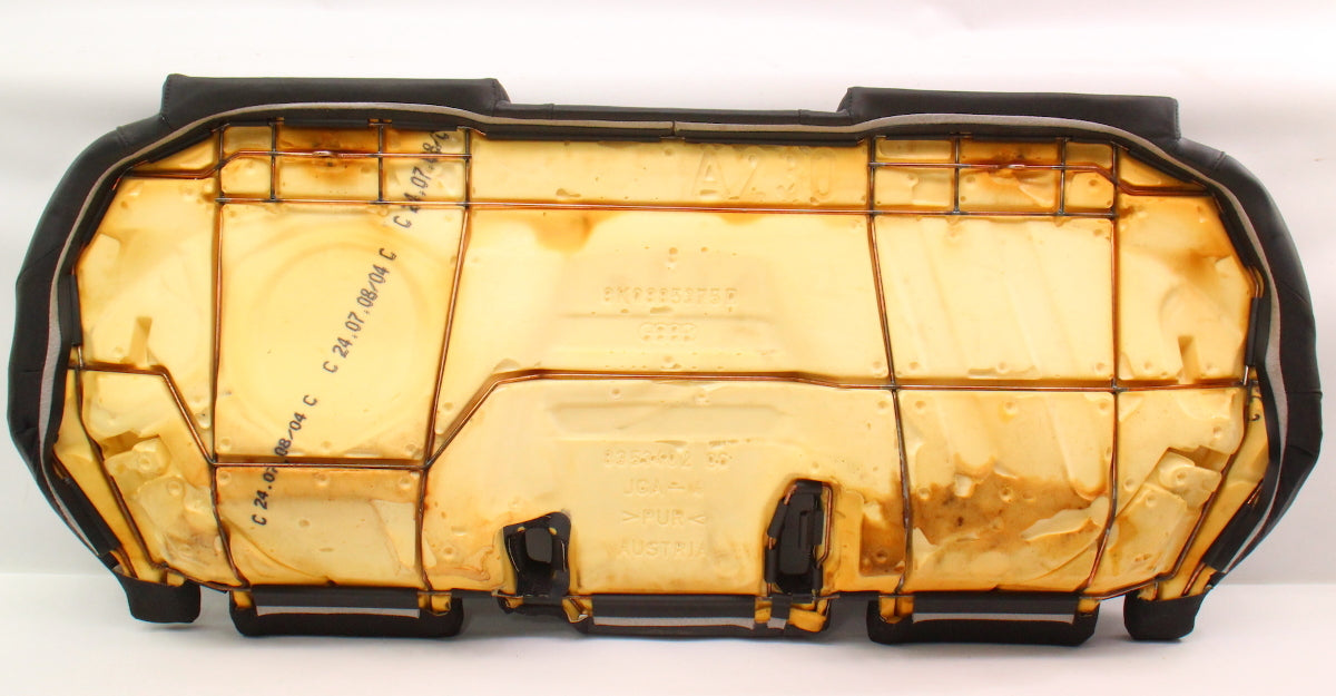 Rear Seat Cushion 09-16 Audi A4 B8 Sedan / Wagon Black Leather - Genuine