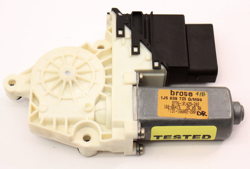 LH Rear Power Window Motor 99-01 VW Jetta Golf MK4 - Genuine - 1J5 839 729 G