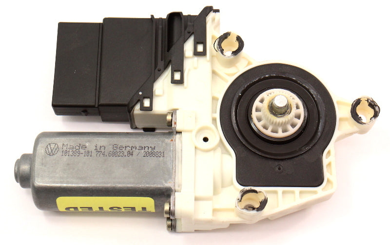LH Rear Power Window Motor 99-01 VW Jetta Golf MK4 - Genuine - 1J5 839 729 G