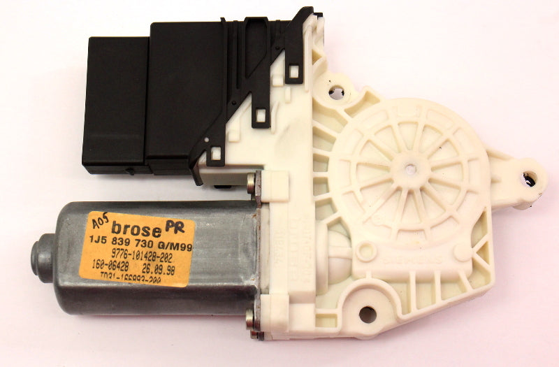 RH Rear Power Window Motor 99-01 VW Jetta Golf MK4 - Genuine - 1J5 839 730 G