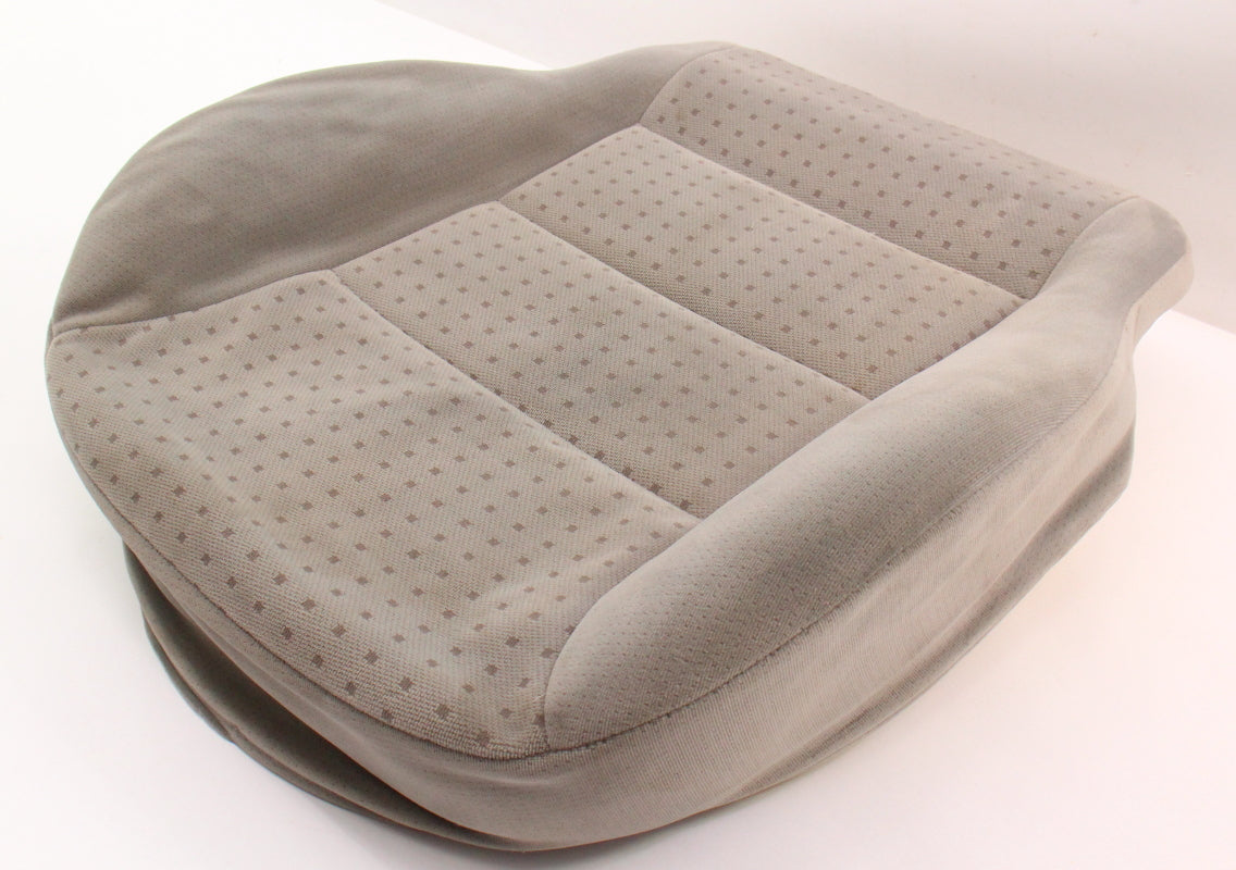 Front Seat Cushion & Cover 99-01 VW Jetta Golf MK4 Passat Grey Cloth - Genuine