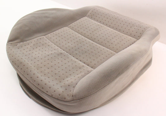 Front Seat Cushion & Cover 99-01 VW Jetta Golf MK4 Passat Grey Cloth - Genuine