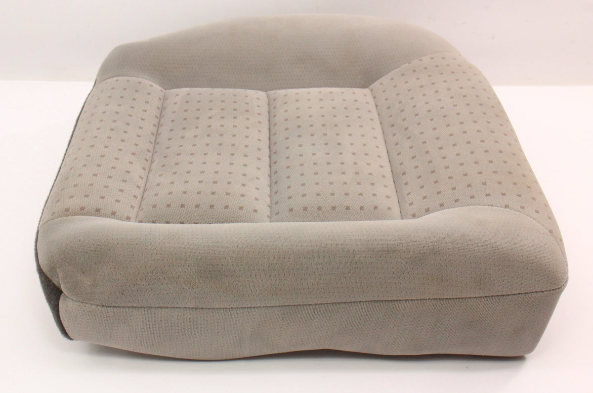 LH Rear Back Seat Cushion & Cover 99-05 VW Jetta Golf MK4 Grey Cloth - Genuine