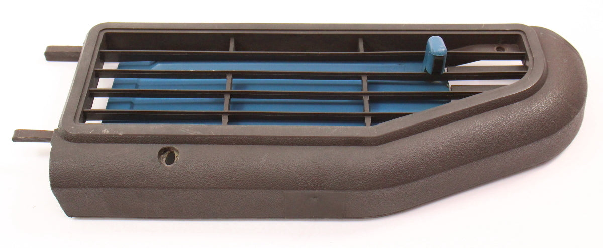 RH Lower Door Vent Slider 80-91 VW Vanagon T3 Brown - Genuine - 251 831 898