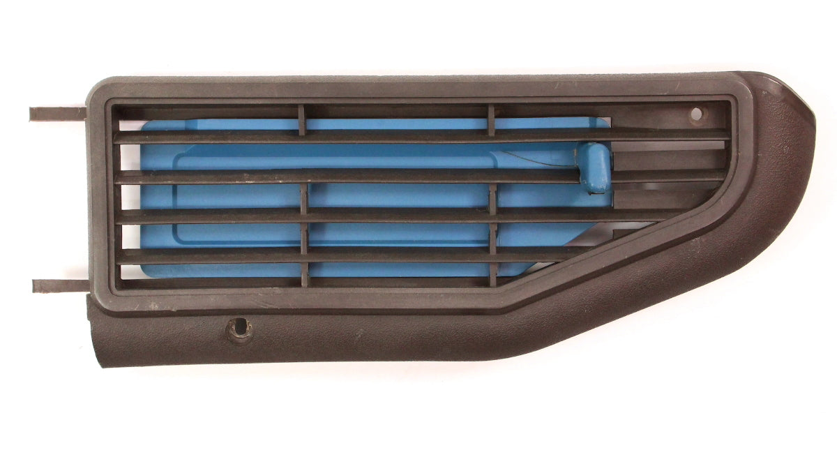 RH Lower Door Vent Slider 80-91 VW Vanagon T3 Brown - Genuine - 251 831 898