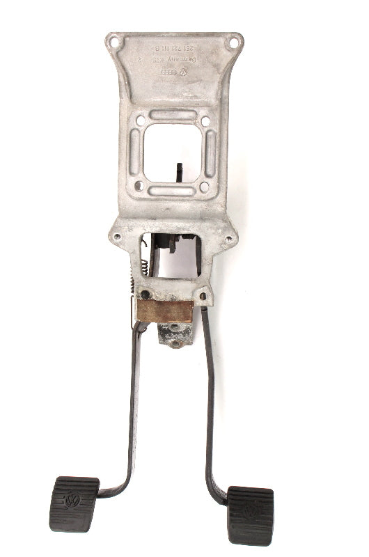 Clutch Brake Pedal Cluster Assembly Bracket 80-91 VW Vanagon T3  - 251 721 111 B