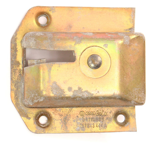 Sliding Door Latch Receiver 80-91 VW Vanagon T3 Slider Genuine - 251 843 444 A