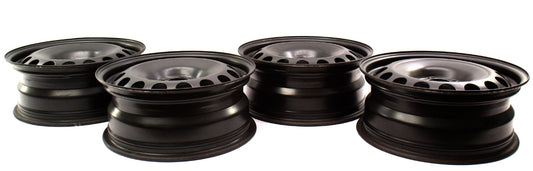 16" x 6.5 Spare Steel Wheel Set 5x100 99-05 VW Jetta Golf Beetle - 1J0 601 027 L