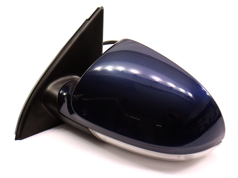 LH Side View Door Exterior Mirror 06-10 VW Passat B6 Genuine - LD5Q Shadow Blue