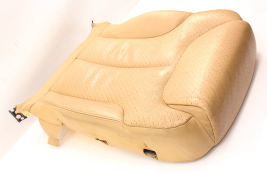 RH Front Seat Lower Cushion & Cover 06-10 VW Passat B6 - Beige Leather - Genuine