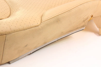 RH Front Seat Lower Cushion & Cover 06-10 VW Passat B6 - Beige Leather - Genuine