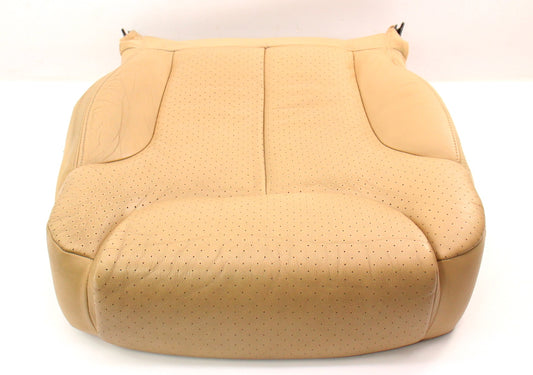 RH Front Seat Lower Cushion & Cover 06-10 VW Passat B6 - Beige Leather - Genuine