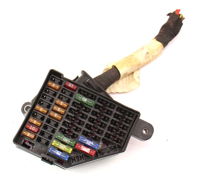 RH Under Dash Harness Fuse Box Panel Pigtail 06-10 VW Passat B6 - Genuine