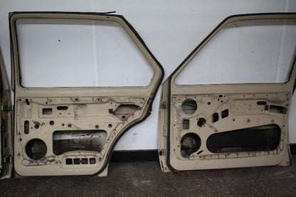 LH Front & Rear Door Shell Skins Set 75-84 VW Rabbit MK1 - LE1N Mojave Beige