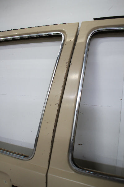 LH Front & Rear Door Shell Skins Set 75-84 VW Rabbit MK1 - LE1N Mojave Beige