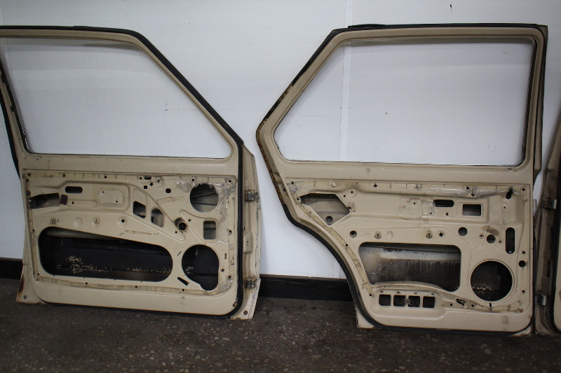 LH Front & Rear Door Shell Skins Set 75-84 VW Rabbit MK1 - LE1N Mojave Beige