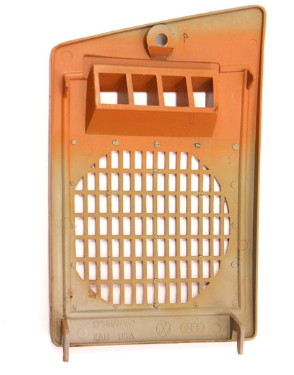 RH Front Dash Speaker Grill Cover 81-84 VW Rabbit Pickup MK1 Brown ~ 175 857 082