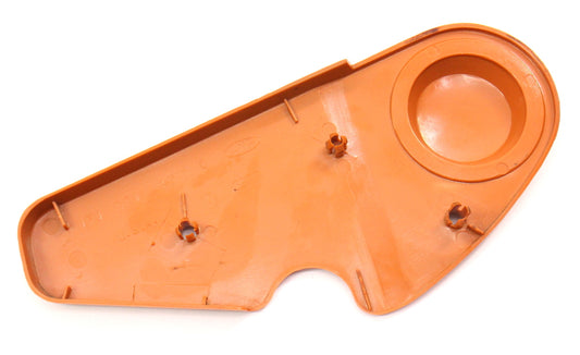 RH Outer Seat Hinge Side Trim VW 75-84 Rabbit Jetta MK1 - Brown - 171 881 478 C