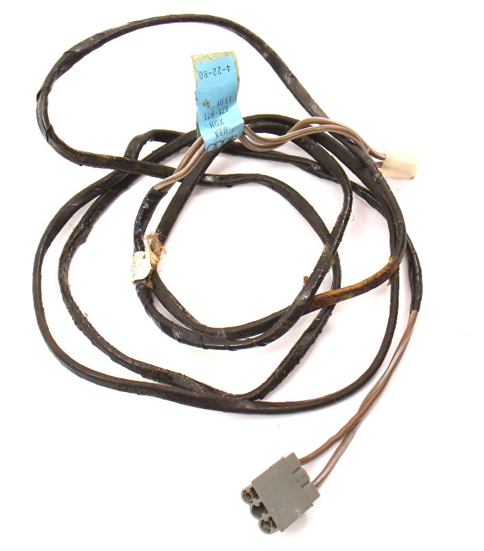 LH Front Seat Belt Wiring Harness 81-84 VW Rabbit GTI MK1 Genuine 175 971 110 F