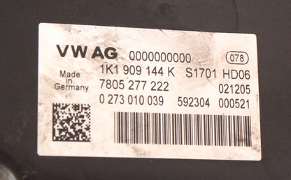 Power Steering Motor Gear VW Jetta Rabbit MK5 Audi A3 Passat B6 - 1K1 909 144 K