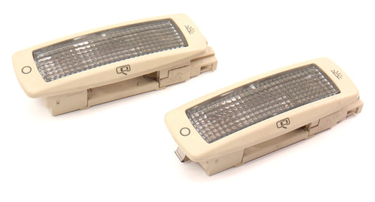 2x Rear Reading Dome Map Light Set 09-14 VW Sportwagen MK5 MK6 - 3B0 947 291