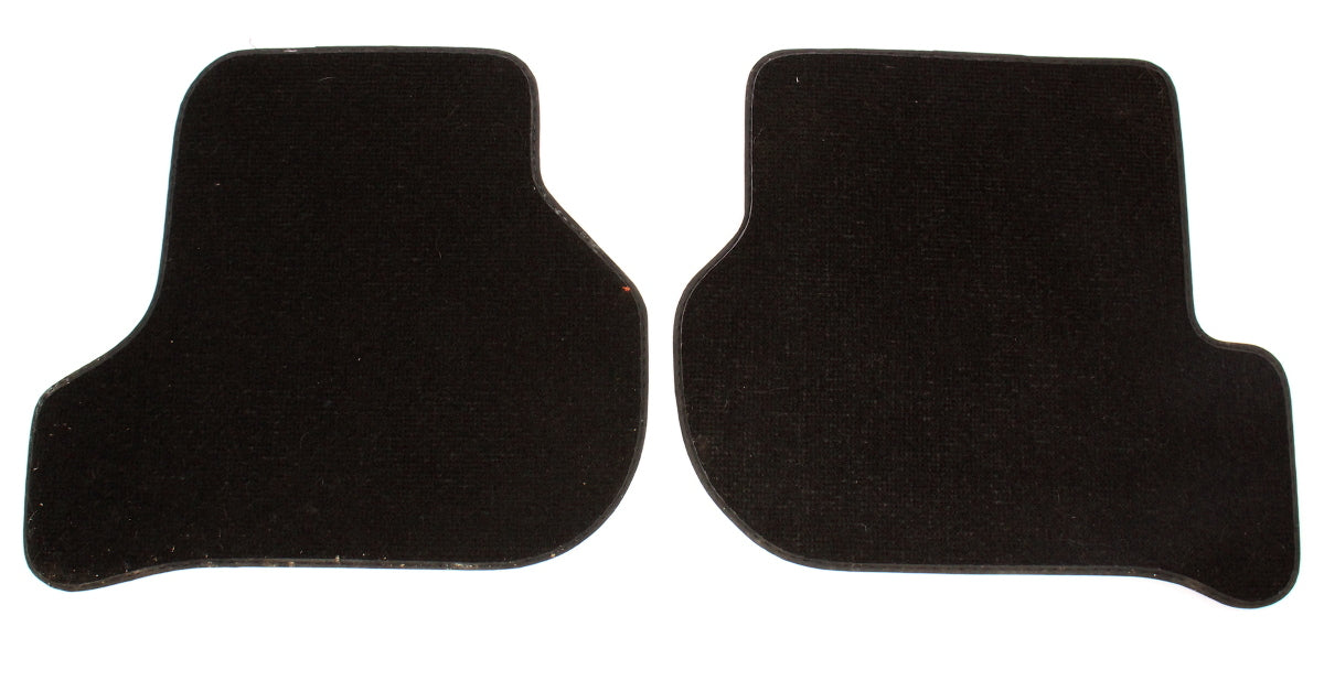 Floor Mat Carpet Set 05-14 VW Jetta Rabbit Golf Sportwagen MK5 MK6 - Black