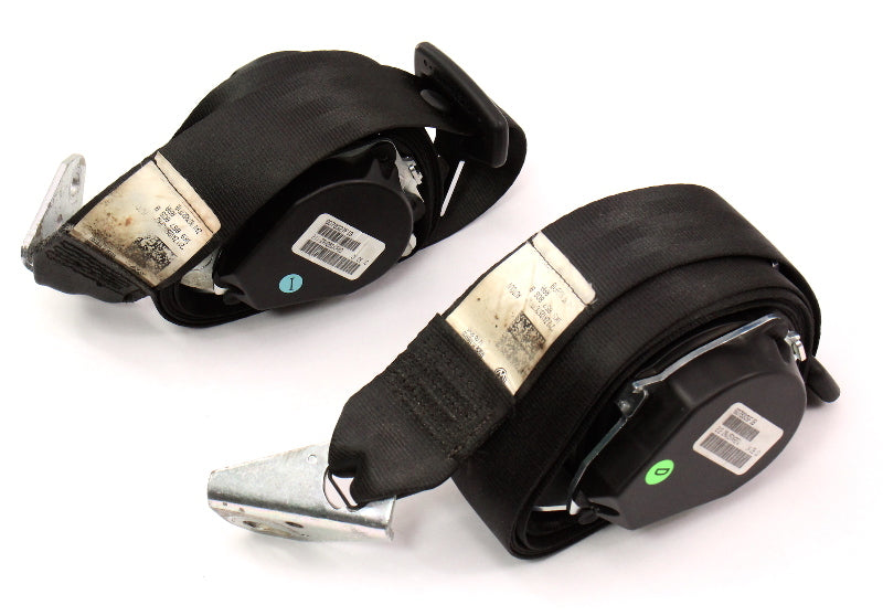 Rear Seatbelt Seat Belts 09-14 VW Jetta Sportwagen MK5 MK6 - 1K9 857 805 / 806 B