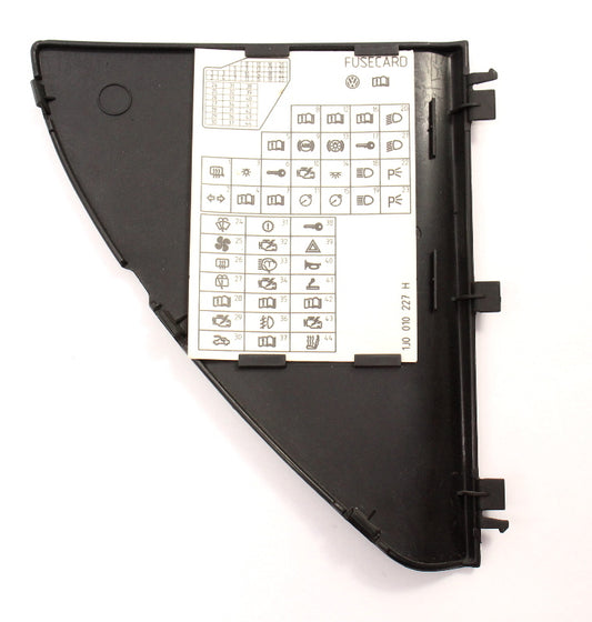 Dash Fuse Panel Door Diagram Trim VW Jetta Golf GTI 99-05 MK4 ~ 1J1 858 223 A