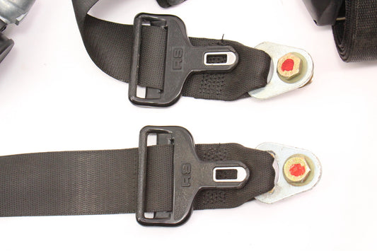Front Seat Shoulder Belt Seatbelt Set 91 Mercedes 300D W124 - 1248600686 0586