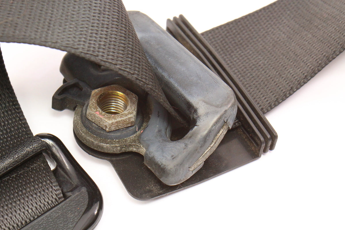 Front Seat Shoulder Belt Seatbelt Set 91 Mercedes 300D W124 - 1248600686 0586