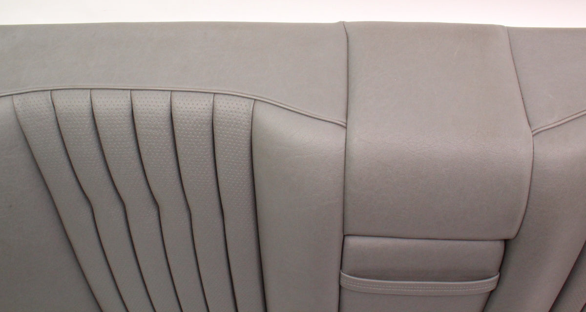 Rear Back Seat Backrest Back Rest 1991 Mercedes 300D W124 Sedan Grey 1249202916