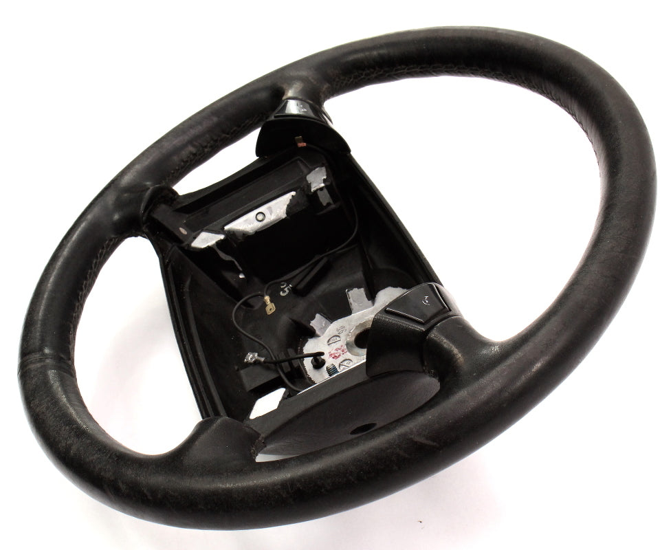 4 Spoke Leather Steering Wheel 90-93 VW Cabriolet Mk1 Genuine ~ 155 419 091