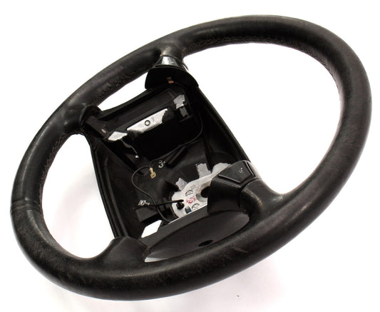 4 Spoke Leather Steering Wheel 90-93 VW Cabriolet Mk1 Genuine ~ 155 419 091
