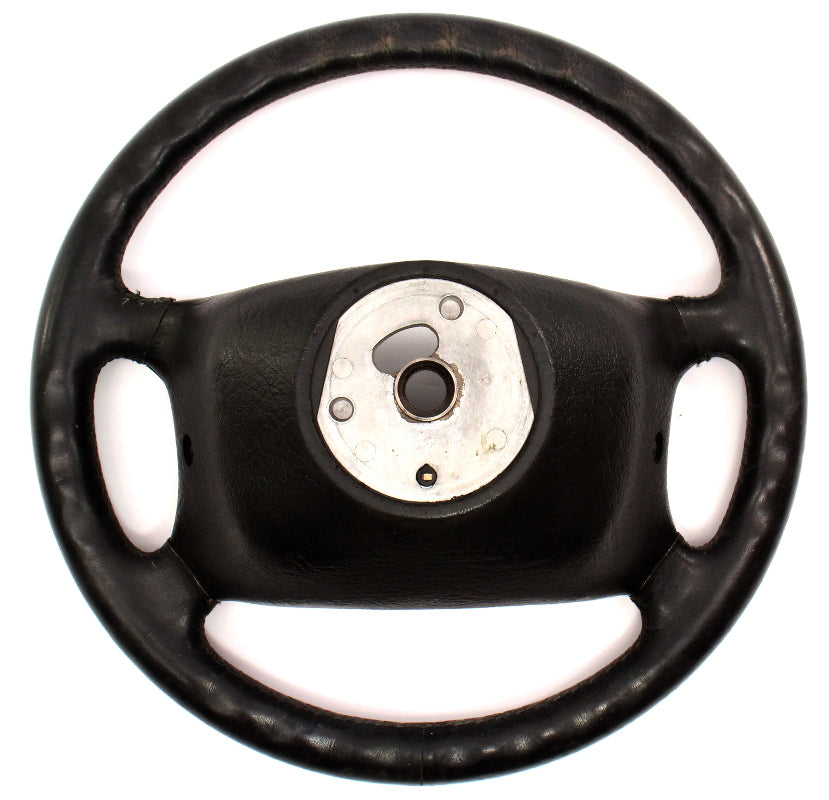 4 Spoke Leather Steering Wheel 90-93 VW Cabriolet Mk1 Genuine ~ 155 419 091